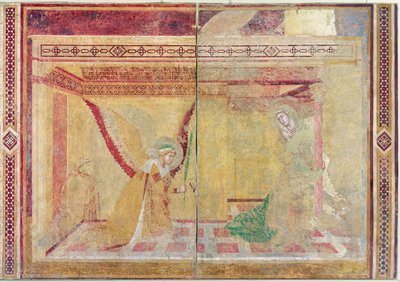The Annunciation by Ambrogio Lorenzetti